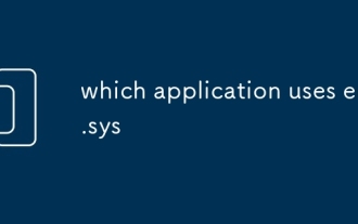 Aplikasi mana yang menggunakan ene.sys