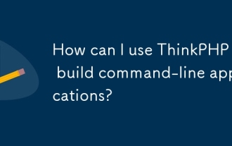 How can I use ThinkPHP to build command-line applications?