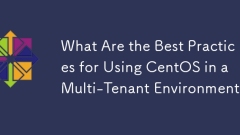 What Are the Best Practices for Using CentOS in a Multi-Tenant Environment?