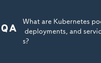 Was sind Kubernetes Pods, Bereitstellungen und Dienste?