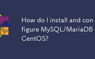 Bagaimana saya memasang dan mengkonfigurasi MySQL/MariaDB di CentOS?