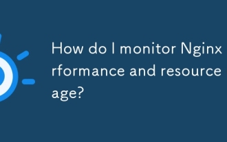 How do I monitor Nginx performance and resource usage?