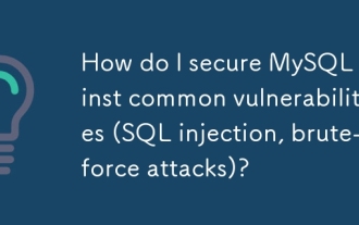 Comment sécuriser MySQL contre les vulnérabilités communes (injection SQL, attaques par force brute)?