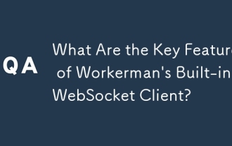 Apakah ciri-ciri utama pelanggan Websocket terbina dalam Workerman?