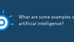 What are some examples of artificial intelligence?