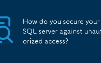 Bagaimana anda menjamin pelayan MySQL anda terhadap akses yang tidak dibenarkan?