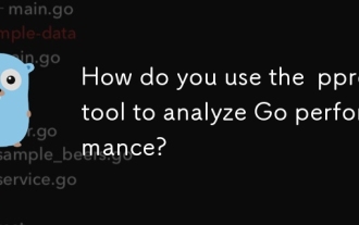 How do you use the pprof tool to analyze Go performance?
