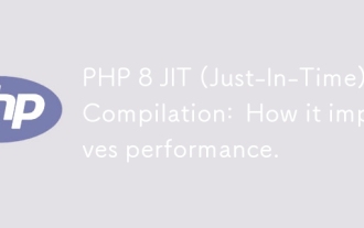 PHP 8 JIT (Just-In-Time) Compilation: How it improves performance.