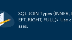 Types de jointure SQL (intérieur, gauche, droite, plein): cas d'utilisation.