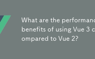 Quels sont les avantages de performance de l'utilisation de Vue 3 par rapport à Vue 2?