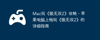 Mac玩《极无双2》攻略，苹果电脑上畅玩《极无双2》的详细指南
