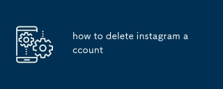 how to delete instagram account