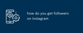 how do you get followers on instagram