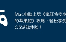 Mac电脑上玩《疯狂贪吃水果的苹果蛇》攻略，轻松享受iOS游戏体验！