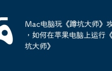 Mac电脑玩《蹲坑大师》攻略，如何在苹果电脑上运行《蹲坑大师》