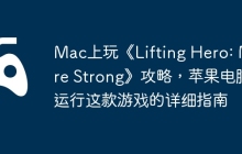 Mac上玩《Lifting Hero: More Strong》攻略，苹果电脑运行这款游戏的详细指南