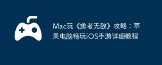 Mac玩《‎勇者无敌》攻略：苹果电脑畅玩iOS手游详细教程