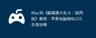 Mac玩《‎躲猫猫大乱斗：联网版》教程：苹果电脑畅玩iOS手游攻略