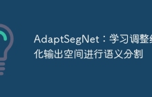 AdaptSegNet：学习调整结构化输出空间进行语义分割