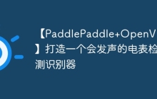 【PaddlePaddle+OpenVINO】打造一个会发声的电表检测识别器