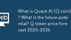 Was ist Quacksalber AI (Q Coin)? Was ist das zukünftige Potenzial? Q Token Preisprognose 2025-2036