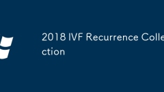 2018 IVF Recurrence Collection