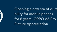 Ouverture d'une nouvelle ère de durabilité pour les téléphones mobiles pendant 6 ans! APPORIATION OPPO A6 Pro Picture