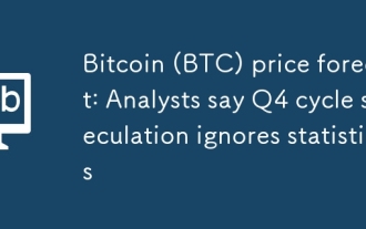 Bitcoin (BTC) price forecast: Analysts say Q4 cycle speculation ignores statistics