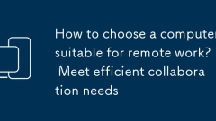 Wie w?hle ich einen Computer aus, der für Remote -Arbeit geeignet ist? Effiziente Zusammenarbeit erfüllen