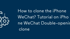 How to clone the iPhone WeChat? Tutorial on iPhone WeChat Double-opening clone