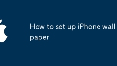 Cara Menyiapkan Kertas Dinding Iphone