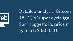 Analyse détaillée: 'Super Cycle Ignition' de Bitcoin (BTC) suggère que son prix pourrait atteindre 360 ??000 $