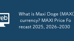 Qu'est-ce que Maxi Doge (Maxi)? Prévisions de prix Maxi 2025, 2026-2030