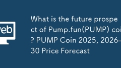 What is the future prospect of Pump.fun(PUMP) coin? PUMP Coin 2025, 2026–2030 Price Forecast