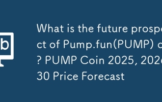 Quelle est la perspective future de Pump.fun (pompe) Coin? Pump Coin 2025, 2026-2030 Prévisions de prix