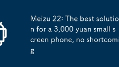 Meizu 22: Die beste L?sung für ein 3.000 Yuan kleines Bildschirm -Telefon, kein Mangel