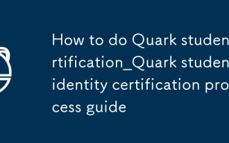 Comment faire Quark Student Certification_Quark Student Identity Certification Process Process Guide