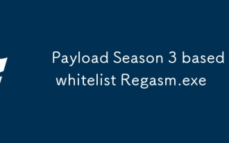 Nutzlast Staffel 3 basierend auf Whitelist Regasm.exe