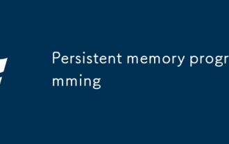 Persistente Gedächtnisprogrammierung