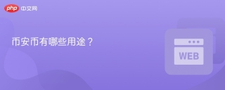 币安币有哪些用途？