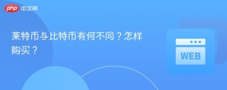 莱特币与比特币有何不同？怎样购买？