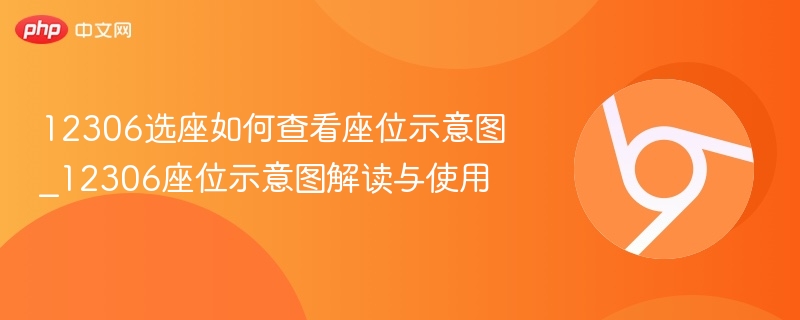 12306选座如何查看座位示意图_12306座位示意图解读与使用 - php中文网