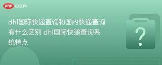 dhl国际快递查询和国内快递查询有什么区别 dhl国际快递查询系统特点
