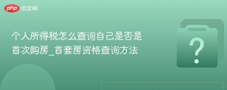 个人所得税怎么查询自己是否是首次购房_首套房资格查询方法