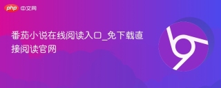 番茄小说在线阅读入口_免下载直接阅读官网