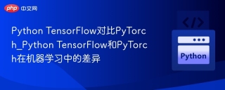 Python TensorFlow对比PyTorch_Python TensorFlow和PyTorch在机器学习中的差异