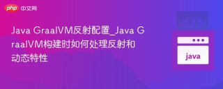 Java GraalVM反射配置_Java GraalVM构建时如何处理反射和动态特性