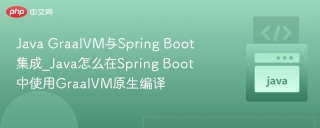 Java GraalVM与Spring Boot集成_Java怎么在Spring Boot中使用GraalVM原生编译