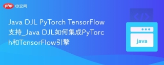 Java DJL PyTorch TensorFlow支持_Java DJL如何集成PyTorch和TensorFlow引擎