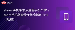 steam手机版怎么查看手机令牌 steam手机版查看手机令牌的方法【教程】